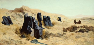 Il Tempio di Mut a Karnak da Carl Rudolf Huber